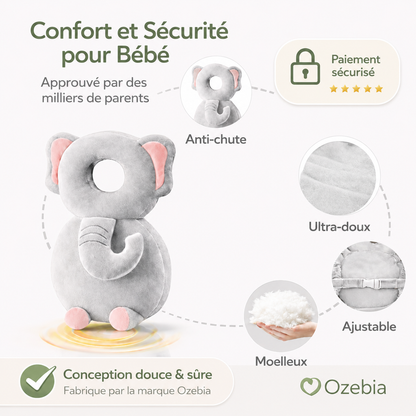 Coussin Anti-Chute Bébé Ozebia™