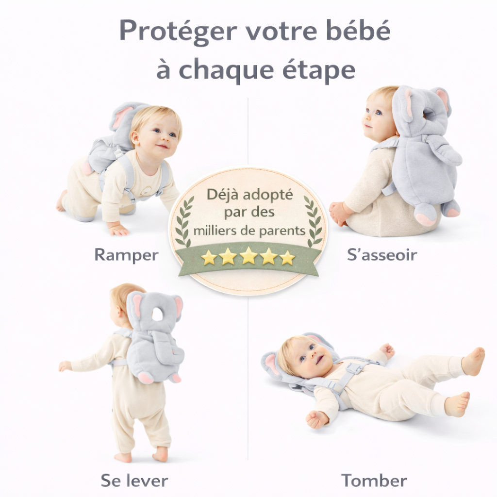 Coussin Anti-Chute Bébé Ozebia™